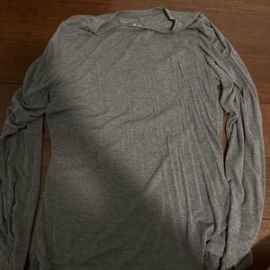 gray long sleeve